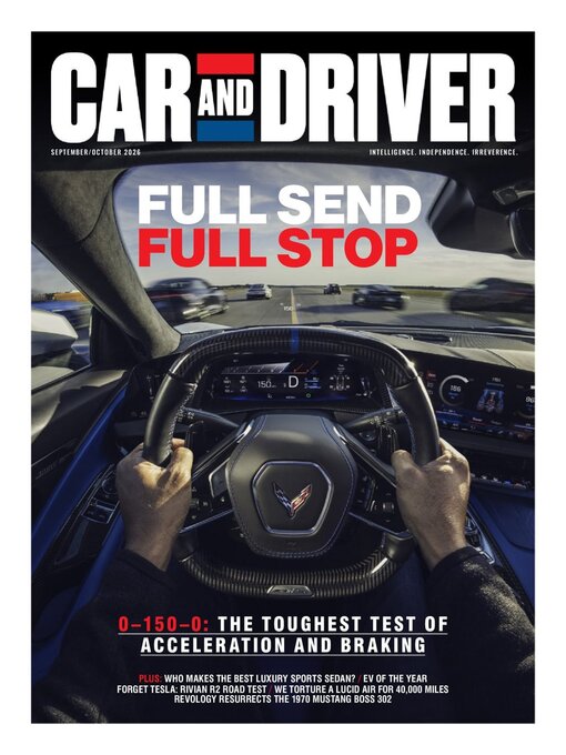 Cover image for Car and Driver